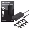 Automatinis universalus maitinimo adapteris Qoltec 50012 90W | 9 kištukų rinkinys | maitinimo laidas