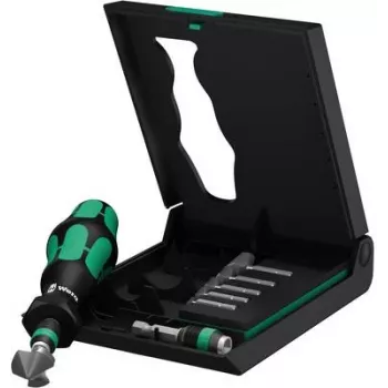 Wera įgilintuvų rinkinys 5 vnt. 6,3 mm, 8,3 mm, 10,4 mm, 12,4 mm, 16,5 mm, 20,5 mm HSS 05104650001 1/4 (6,3 mm) 1 rinkinys (05104650001)