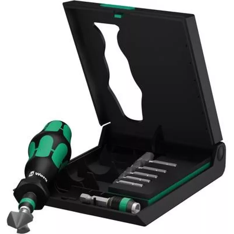 Wera įgilintuvų rinkinys 5 vnt. 6,3 mm, 8,3 mm, 10,4 mm, 12,4 mm, 16,5 mm, 20,5 mm HSS 05104650001 1/4 (6,3 mm) 1 rinkinys (05104650001)