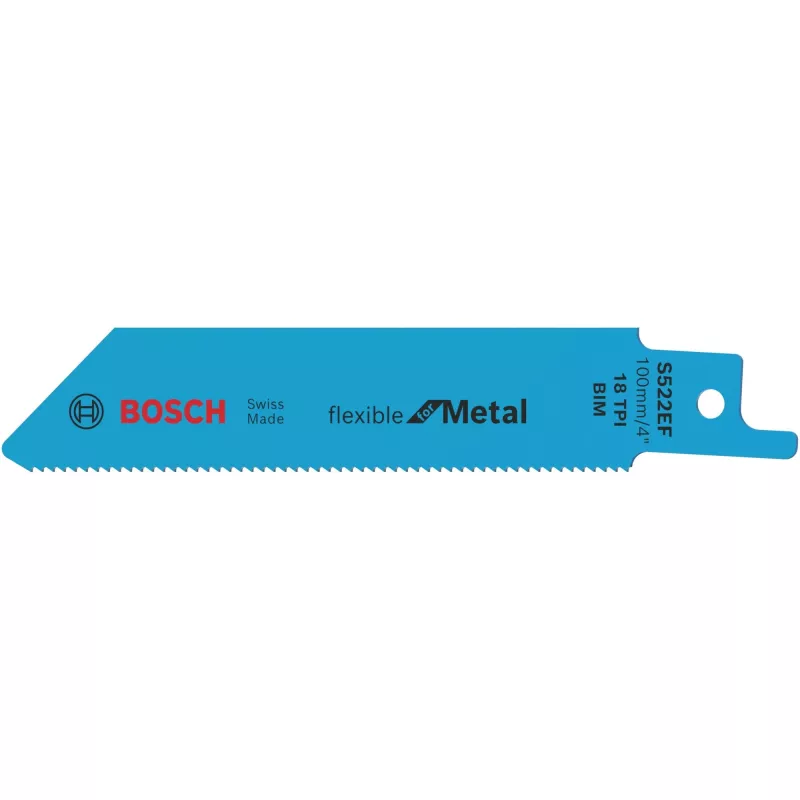 Pjūklelio geležtė Bosch S 522 EF Bimetal 5 vnt. Metalo pjovimui