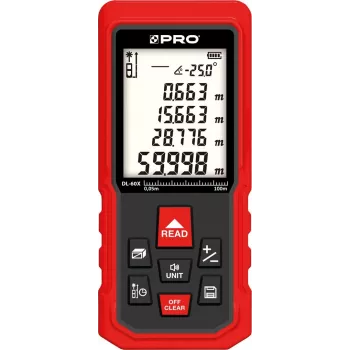 Lazerinis atstumo matuoklis DL-60X