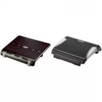 MAUL Footrest Design, reguliuojamas aukštis 4 lygiais, stovima platforma 370 x 250 mm, aukštis priekyje min. 30 mm–maks. 65 mm (90125-90)