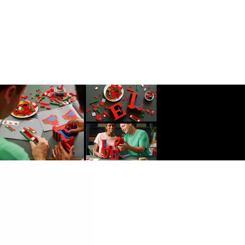 LEGO ART 31214 LOVE – Statomas pop meno modelis