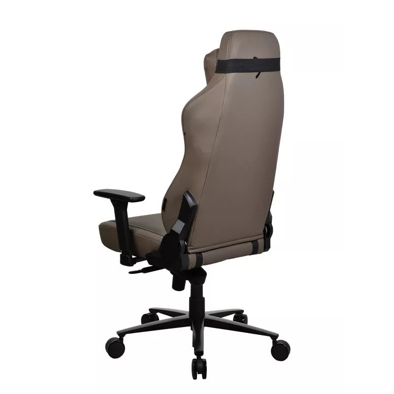 Žaidimų kėdė Arozzi Vernazza SoftPU Brown – ergonomiškas dizainas, SoftPU apmušalai