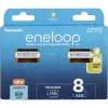 Įkraunamos baterijos PANASONIC ENELOOP AAA 800 mAh 8 vnt. (BK-4MCDE/8HH)