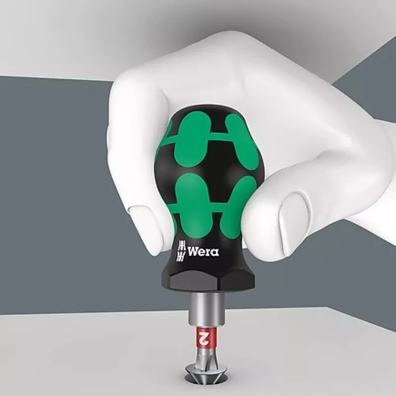 Wera Kraftform compact Stubby 1 daugiafunkcis atsuktuvas su keičiamais antgaliais (05057471001)
