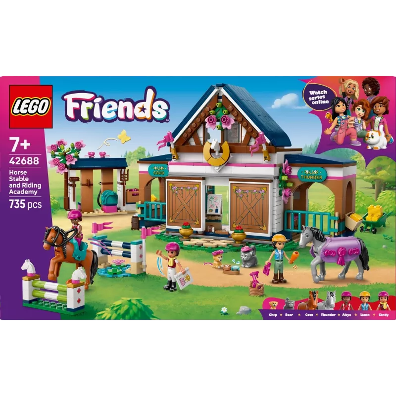LEGO Friends 42688 Arklidė ir jojimo akademija