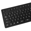 LogiLink ID0019A lanksti USB klaviatūra, QWERTZ, vokiškas išdėstymas, juoda