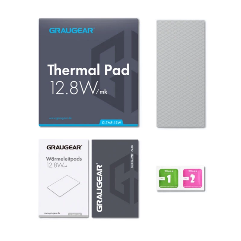 Graugear šiluminė tarpinė CPU arba atminčiai, 100 x 45 x 1 mm