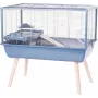 Narvas ZOLUX Neolife 80 mėlynas smulkiems gyvūnėliams 80×50×50 cm – metalas/plastikas, 9 mm tarpai tarp strypų
