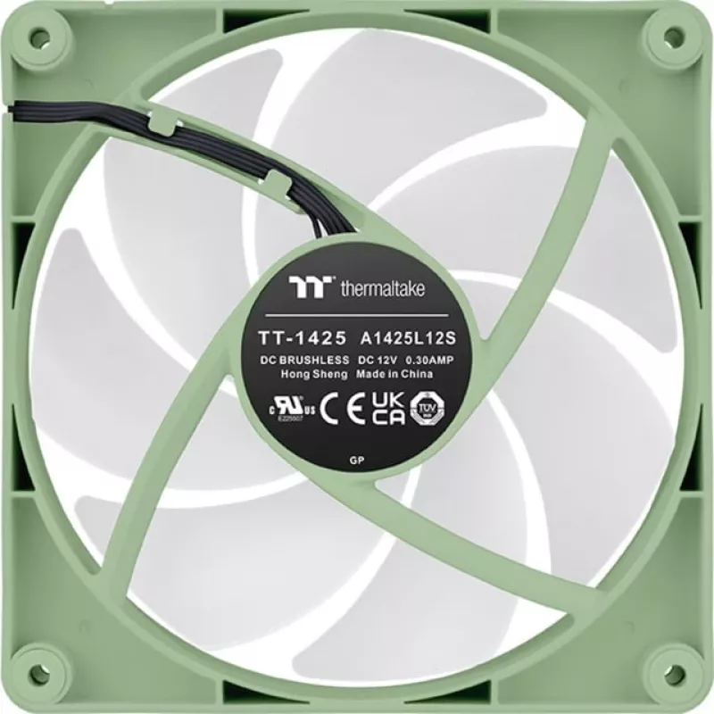 Ventiliatorius Thermaltake CT140 ARGB Sync 14 cm Matcha Green 1500 RPM 2 vnt.