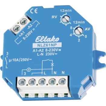 Eltako pavėlinimo jungiklis įmontuojamas, 230 V NLZ61NP-UC (NLZ61NP-UC)