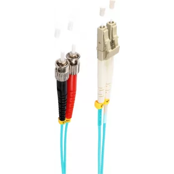shiverpeaks BS77950/3 Skaidulinis optinis kabelis 10 m LC ST OM3 Vandens spalvos