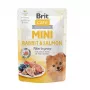 Šlapias šunų ėdalas BRIT Care Mini Rabbit & Salmon 85 g – be grūdų, be glitimo, suaugusiems mažų veislių šunims