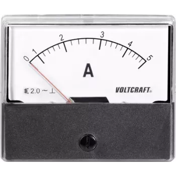 Voltcraft AM-70X60/5A montavimo matavimo prietaisas 5 A elektromagnetinis ampermetras