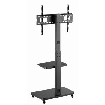 Gembird TVS-75S-02 TV grindinis stovas su ratukais, 37–75 col., juodas