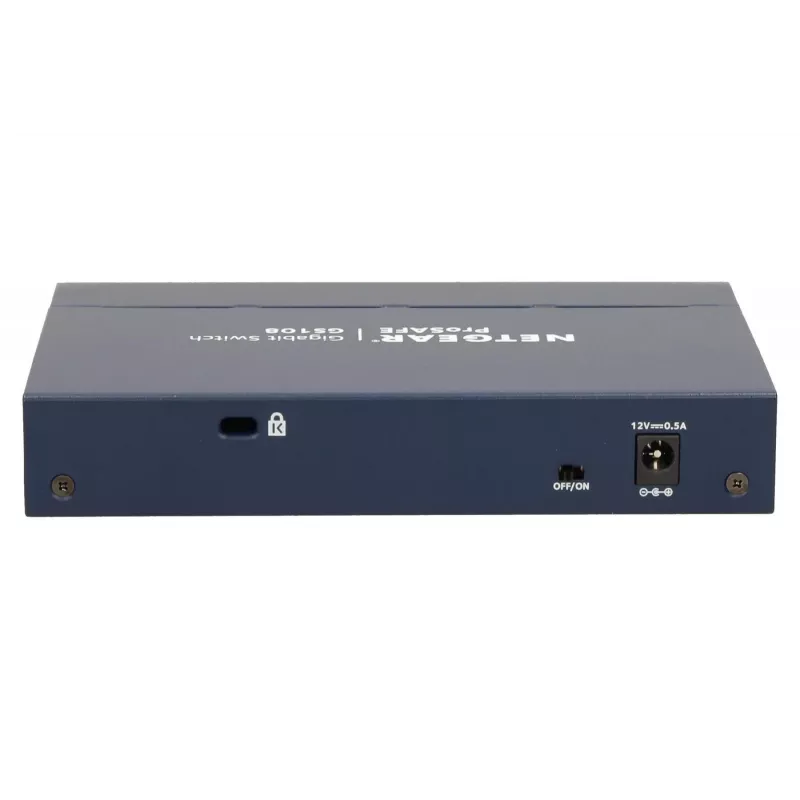 Nevaldomas jungiklis NETGEAR GS108GE, 8 prievadų, Gigabit Ethernet, 16 Gbit/s