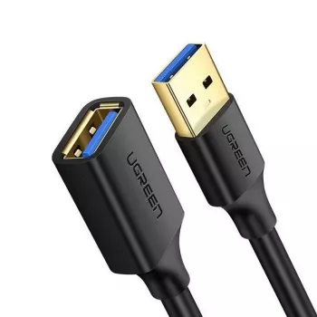 Ugreen USB 3.0 ilginimo laidas (motina) į USB 3.0 (tėvas) 2m (juodas)