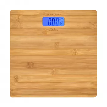 Svarstyklės asmeninės Jata HBAS1489 – bambuko platforma, 180 kg, 100 g tikslumas