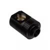 Adapterinis jungtis EK Water Blocks Žalvarinis Juodas 28mm Aukštis 2,3cm Skersmuo
