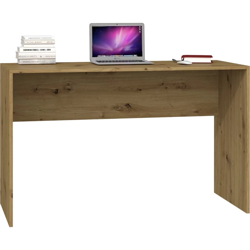 Stalo viršus BIURKO PLUS ARTISAN, tiesus stačiakampis, medžio drožlių plokštė, 1200×500×760 mm, ąžuolo spalva