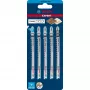 Bosch 2 608 900 558 pjūklo geležtė pjovimui medžiui ir metalui, HCS, 5 vnt.