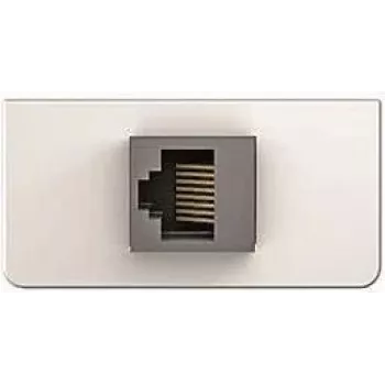 Keystone lizdo plokštelė KIND Konnect design 1/2 su RJ45 lyties keitikliu Cat5, Kindermann 7454000523