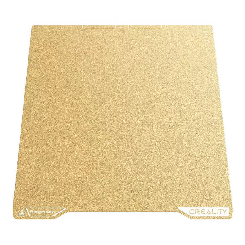 Buildplate Creality K2 PEI matinis spausdinimo paviršius, tinka Creality K2, geltona, 1 vnt.