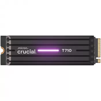 SSD CRUCIAL T710 4 TB M.2 PCIe 5.0 NVMe — 4000 GB, Skaitymo greitis 14500 MB/s, Rašymo greitis 13800 MB/s