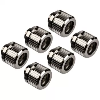 EK Water Blocks EK-Quantum Torque 6-Pack HDC 12 Torx veržliarakčio galvutė sidabrinė 1/4 colio 6 vnt.