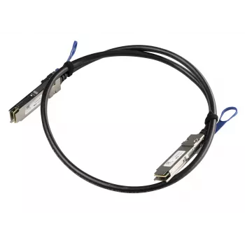 Mikrotik XQ+DA0001 InfiniBand / šviesolaidinis kabelis 1 m QSFP+ į QSFP+ / QSFP28 į QSFP28 Juodas
