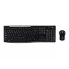 Belaidis klaviatūros ir pelės rinkinys Logitech MK270