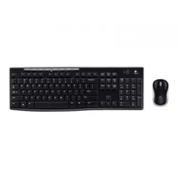 Belaidis klaviatūros ir pelės rinkinys Logitech MK270