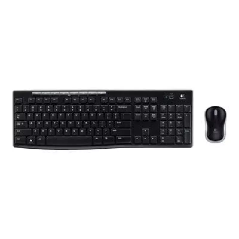 Belaidis klaviatūros ir pelės rinkinys Logitech MK270