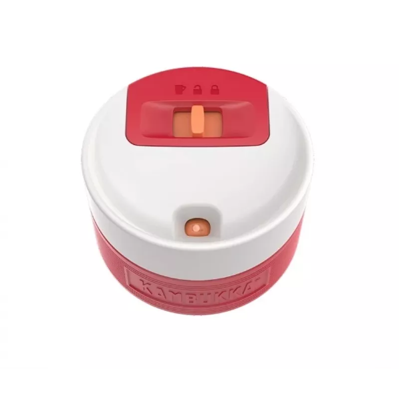 Kambukka Etna 11-01055 termopuodelis 300 ml, išlaiko šilumą 8 val. / šaltį 18 val., Coral Crush raudonas