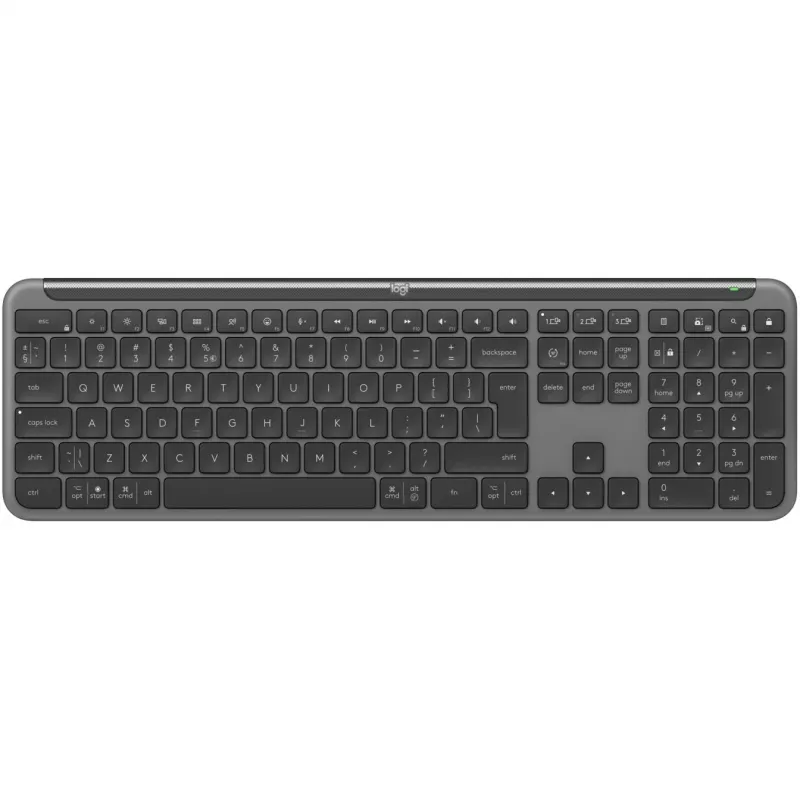 Belaidė klaviatūra Logitech Signature Slim Graphite US 920-012465