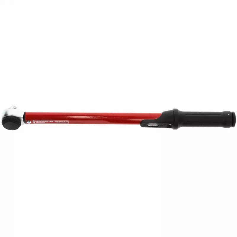 GEDORE raudonas sukimo momento raktas 1/2 colio 40-200 Nm, ilgis 485 mm (R68900200)
