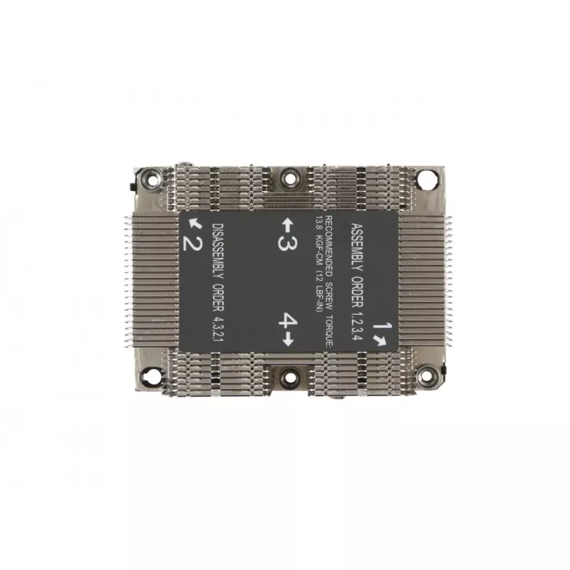 Super Micro Supermicro procesoriaus aušintuvas – (skirtas: Socket P) – 2U – skirtas SUPERMICRO X11SPW-CTF, X11SPW-TF (SNK-P0068PS)