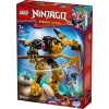 LEGO konstruktorius NINJAGO 71839 Arin's Spinjitzu Battle Mech, 213 dalių, 2 minifigūrėlės, aukštis 160 mm