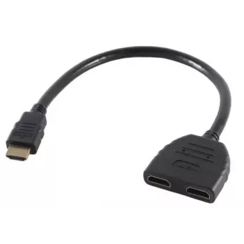 MicroConnect HDMI 19M - 2× HDMI 19F adapterinis kabelis 0,2 m