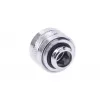 Alphacool 17474 tvirtinimo rinkinys — žalvariniai chromuoti jungiamieji elementai, Ø 22 mm, aukštis 20 mm
