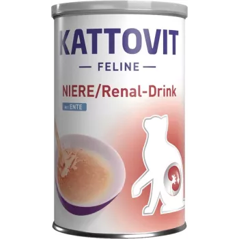 KATTOVIT Feline Niere Renal gėrimas Antis - skanėstas katėms - 135ml