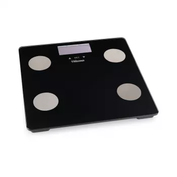 Svarstyklės Tristar WG-2442 – skaitmeninės vonios svarstyklės, max 150 kg, 100 g tikslumas, KMI, juodos