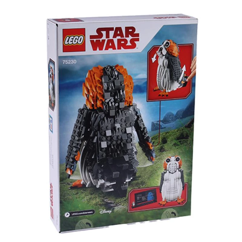 LEGO konstruojama figūrėlė „Star Wars Porg“ 75230 – kolekcinis modelis su judančiomis dalimis