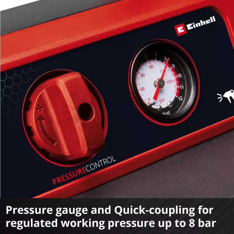 Belaidis kompresorius Power X-Change TE-AC 18/75 Li OF-Solo, 18V (juoda/raudona, be akumuliatoriaus ir įkroviklio)