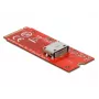 DeLOCK 64106 M.2 Key M į 1 x OCuLink SFF-8612 keitiklis