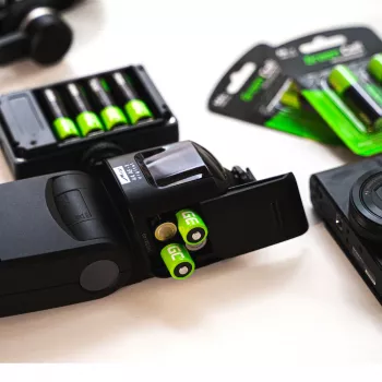 Įkraunama baterija Green Cell GR01 AA NiMH 1,2 V 2600 mAh, 4 vnt., žalia