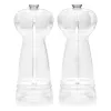 Druskos ir pipirų malūnėlių rinkinys Salter BW12949EU7, permatomi korpusai, rankinis malimas