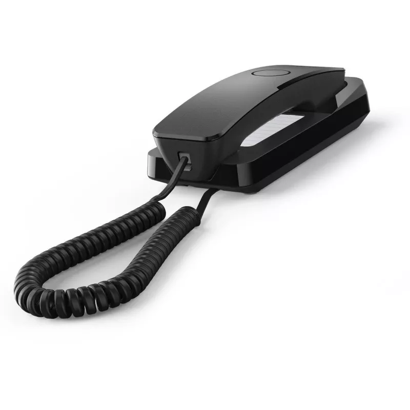 Analognis telefonas Gigaset DESK 200 Juodas Laidinis ragelis 10 greitųjų rinkimo numerių