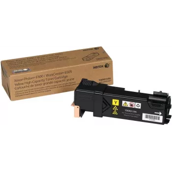 Originalus Xerox Phaser 6500 didelės talpos geltonas tonerių kasetė, skirta Phaser 6500 / WorkCentre 6505